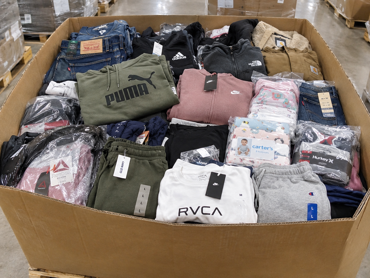 Clothing Wholesale Pallet