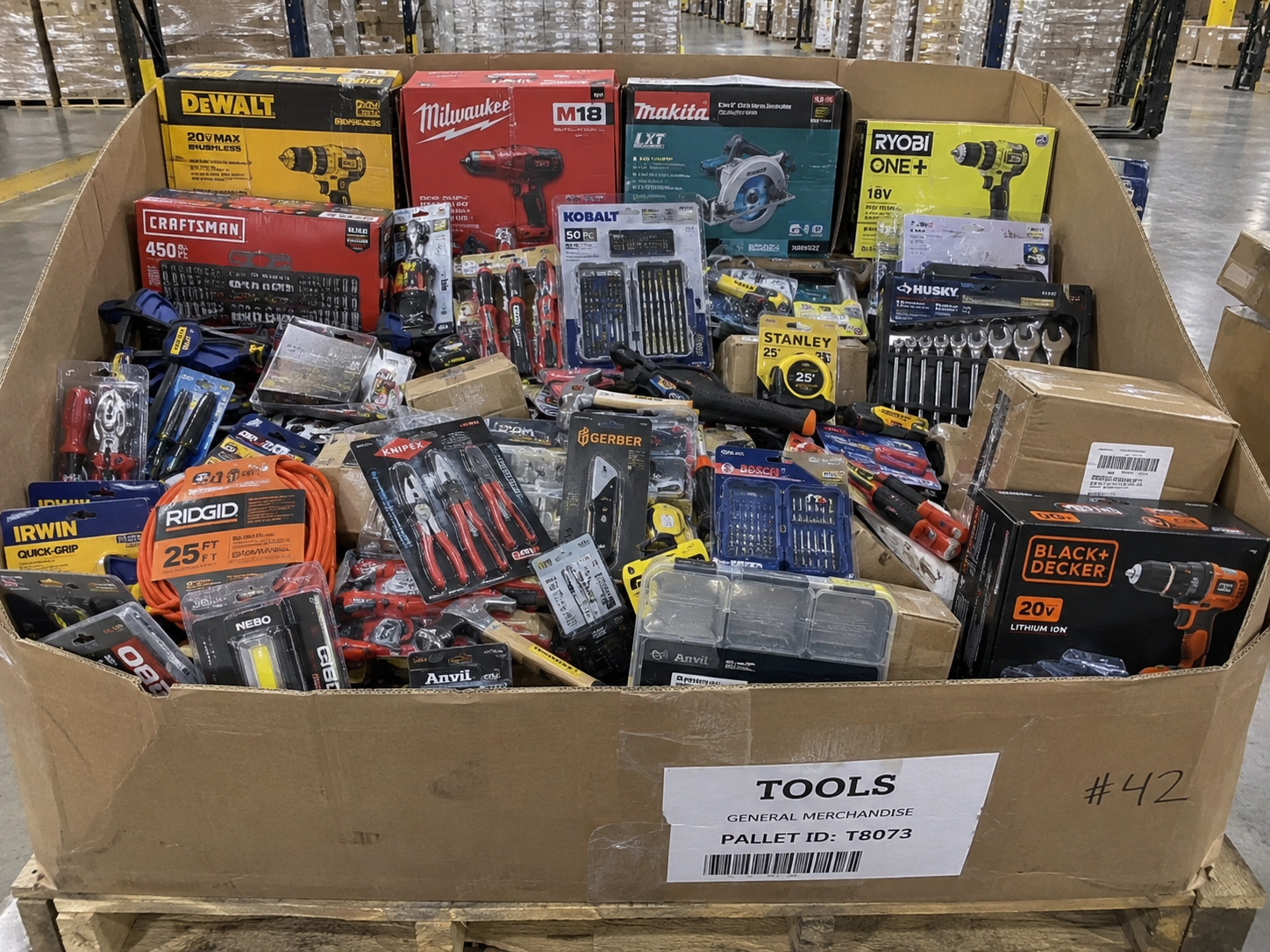 Tools Liquidation Pallet
